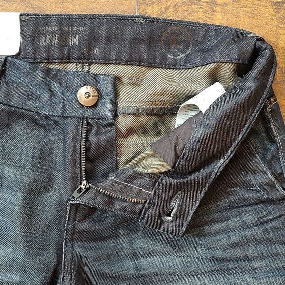 New With Tag G-Star Raw Denim Size 25x34 Gate Slacks Women's 100% Cotton Jeans - Picture 5 of 12